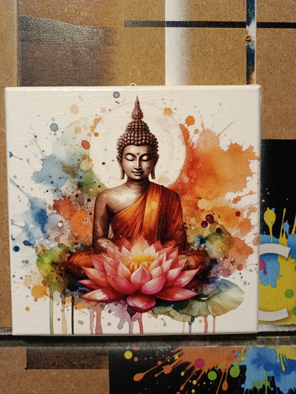 Boeddha canvas