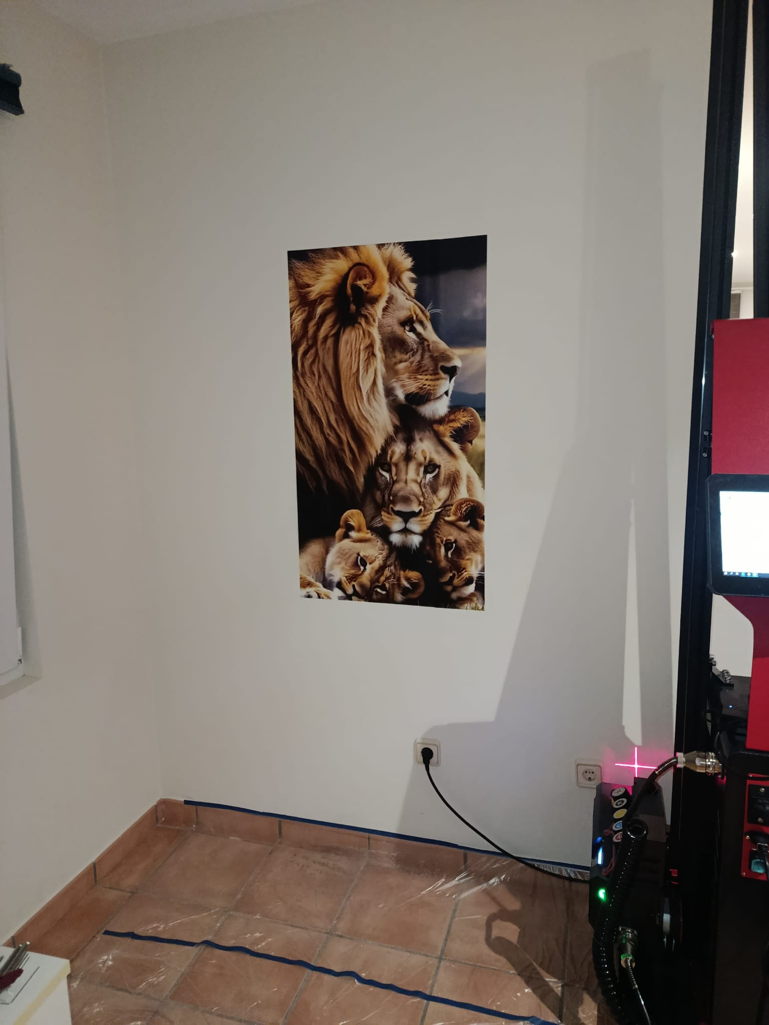 Wallprint productie