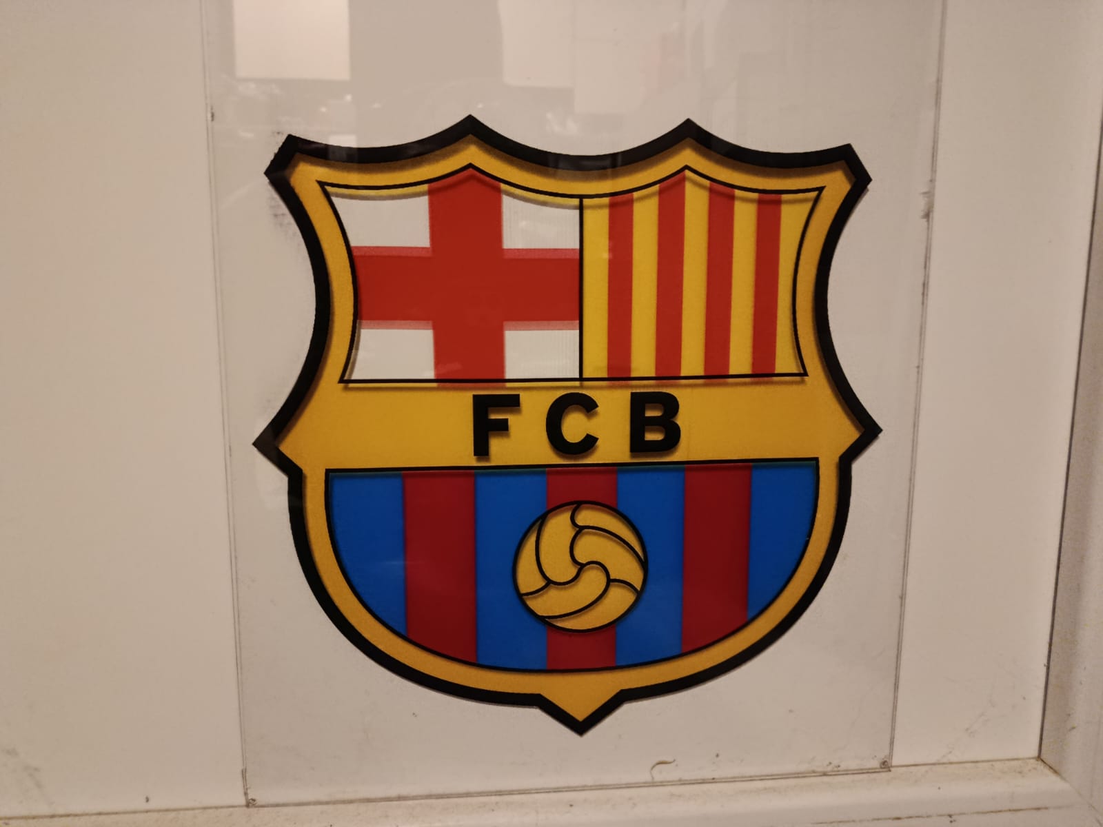 FCB clublogo paneel